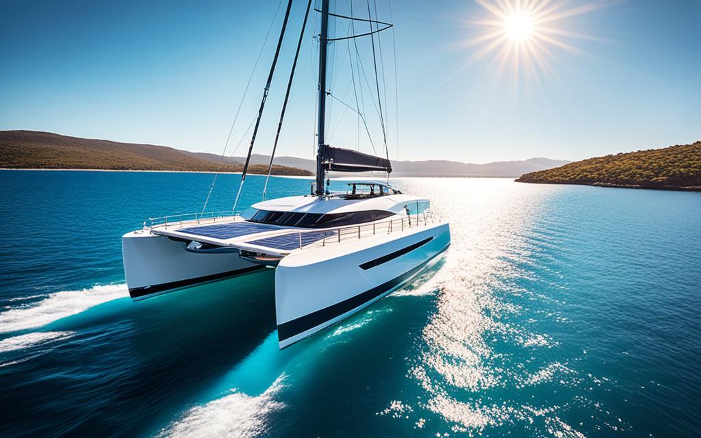 katamaran solarny
